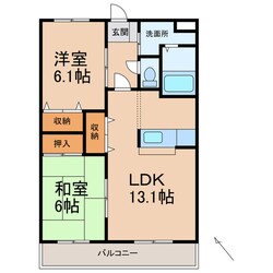 二里ケ浜駅 徒歩3分 1階の物件間取画像